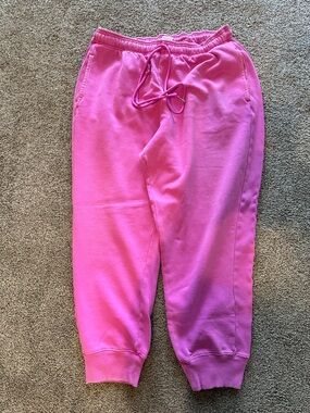 Women’s Pink Cozy Drawstring Sweatpants